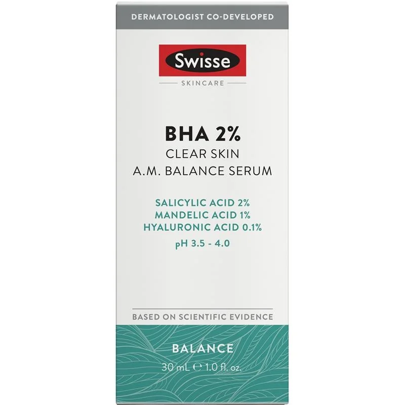 Swisse 水杨酸2%清透平衡精华 30ml